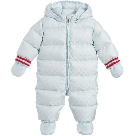 gucci for baby|Gucci baby snowsuit.